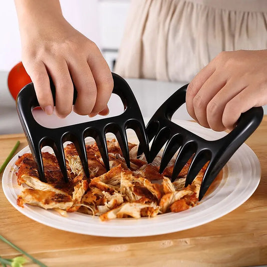 Bear Claw Meat Shredder Set – Heat-Resistant BBQ Pulled Pork Claws (2-Pack)